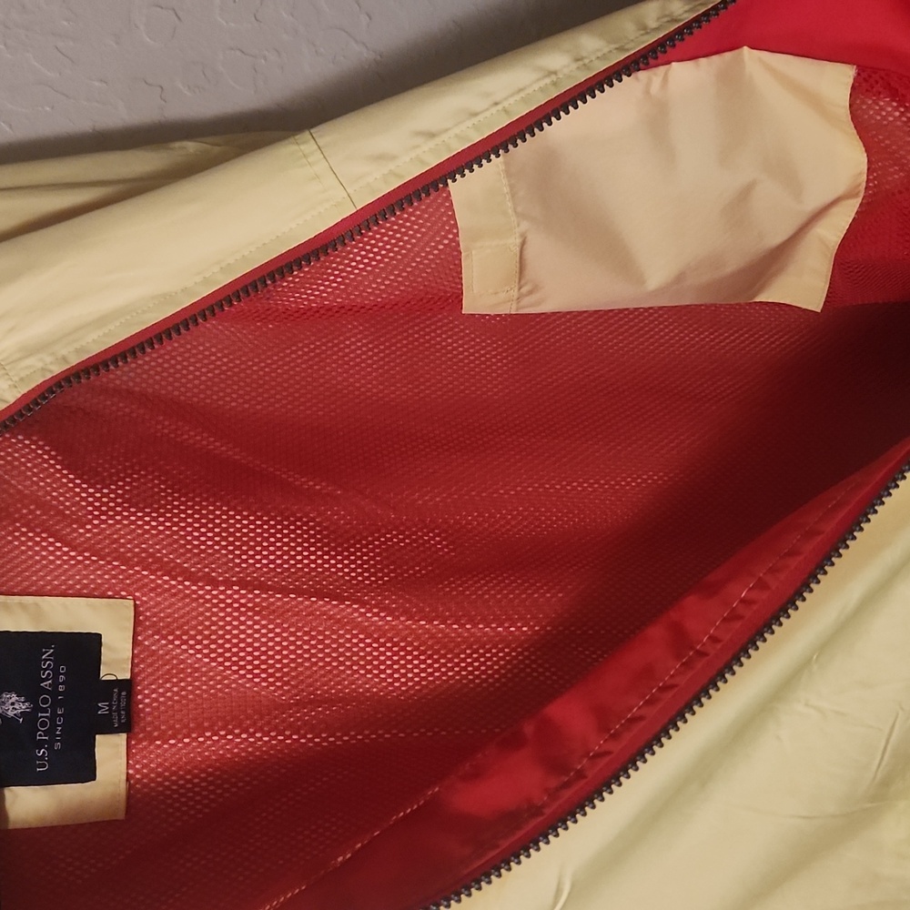 Men's Windbreaker - Yellow